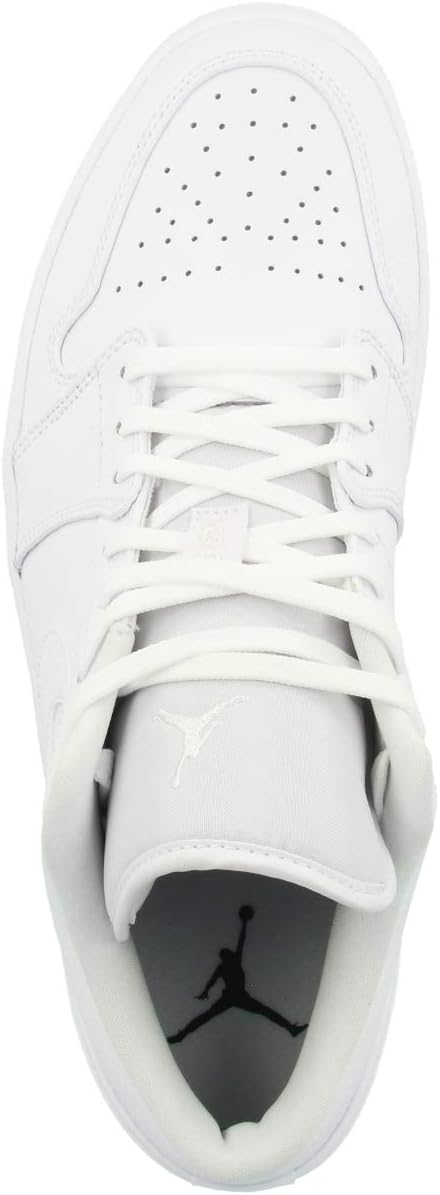 Nike Air Jordan 1 Low, Chaussure de Basketball Homme 43 EU White