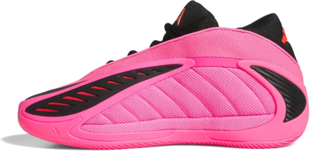 Adidas Anthony Edward 2 Chaussures de basket-ball unisexes 9.5 US Lucid Pink Core Black Lucid Red Kj2363