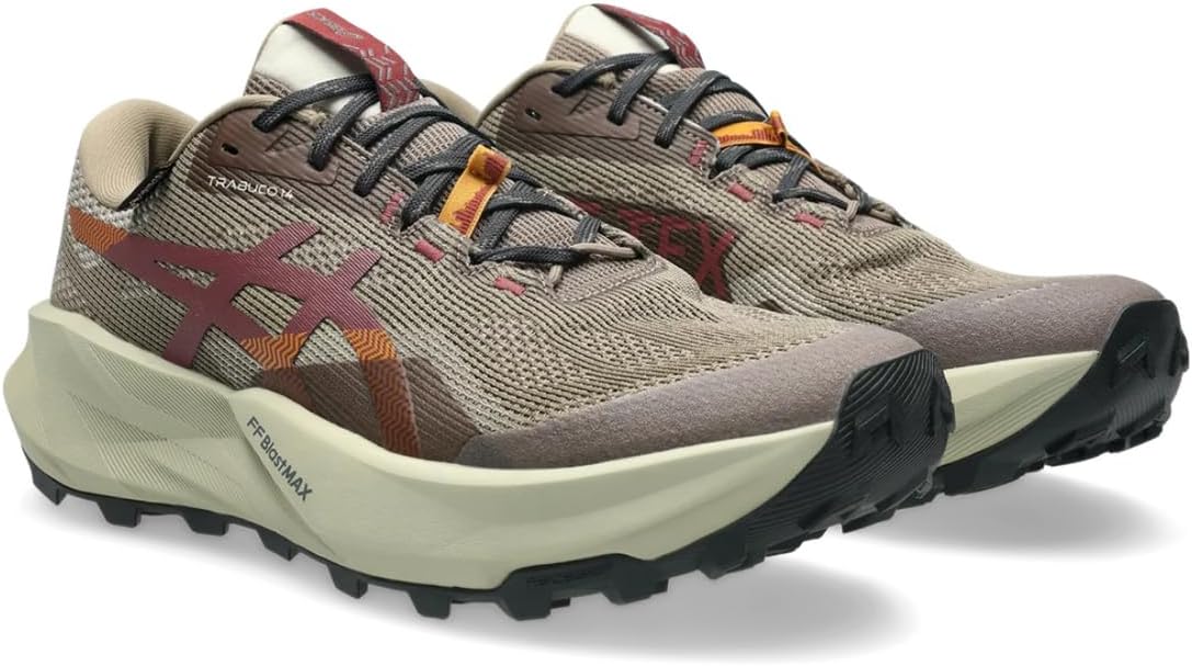 Asics Trabuco 14 GTX SneakerHomme 44.5 EU Taupe Grey Oatmeal