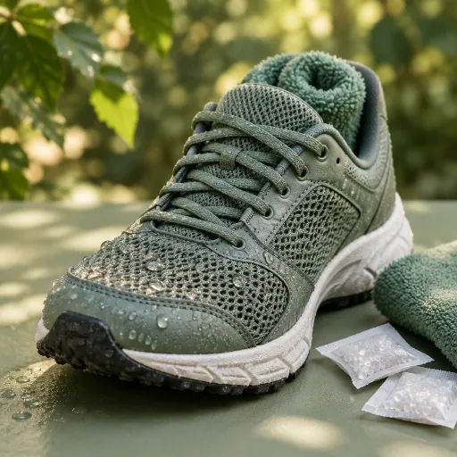 Chaussures de sport trempées : la méthode pour les sécher vite sans les déformer