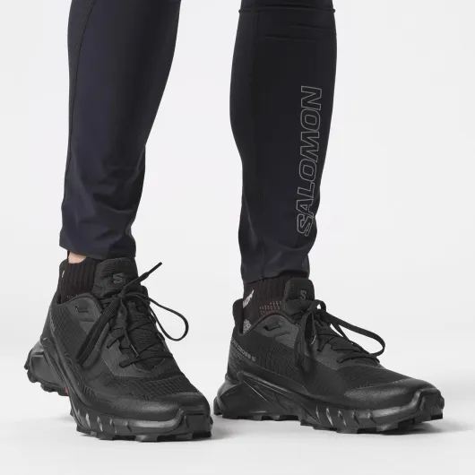 Alphacross 5 Chaussures de Trail pour Homme Accroche puissante Confort Longue durée Performance et polyvalence 43 1/3 EU Black Black Ebony