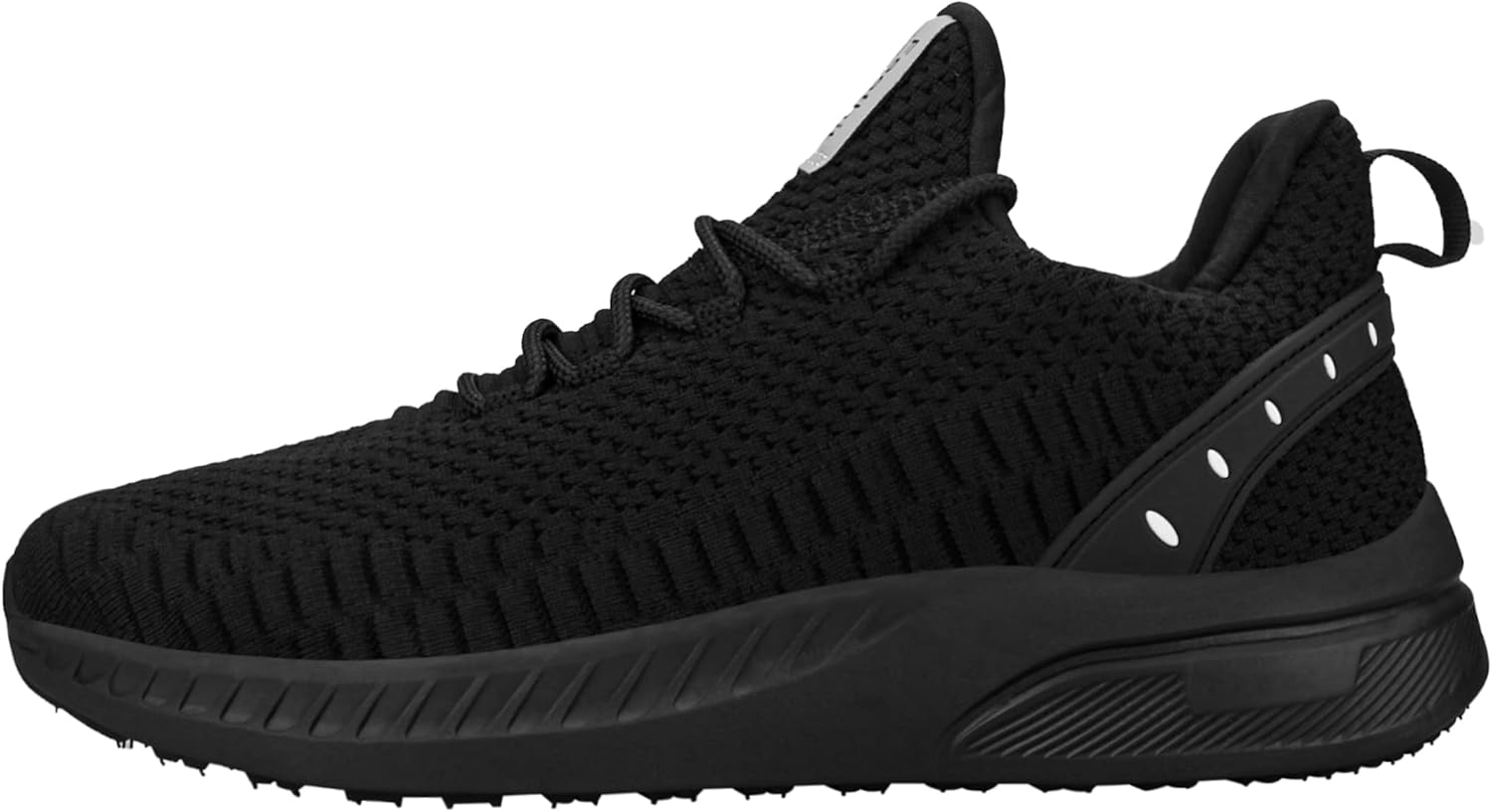 Feethit Baskets Homme Chaussures de Sport Running Chaussures de Marche Course Respirantes Fitness Jogging Outdoor Gym 41 EU Noir