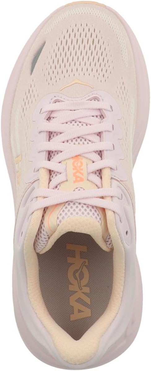 Hoka Bondi 9 SneakerFemme 40 2/3 EU Lilac Cream Tangerine Glow