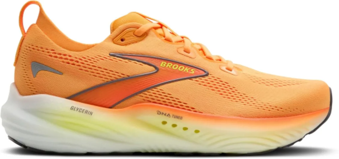 Brooks Glycerin 22 BasketHomme 46 EU Orange Nightlife White