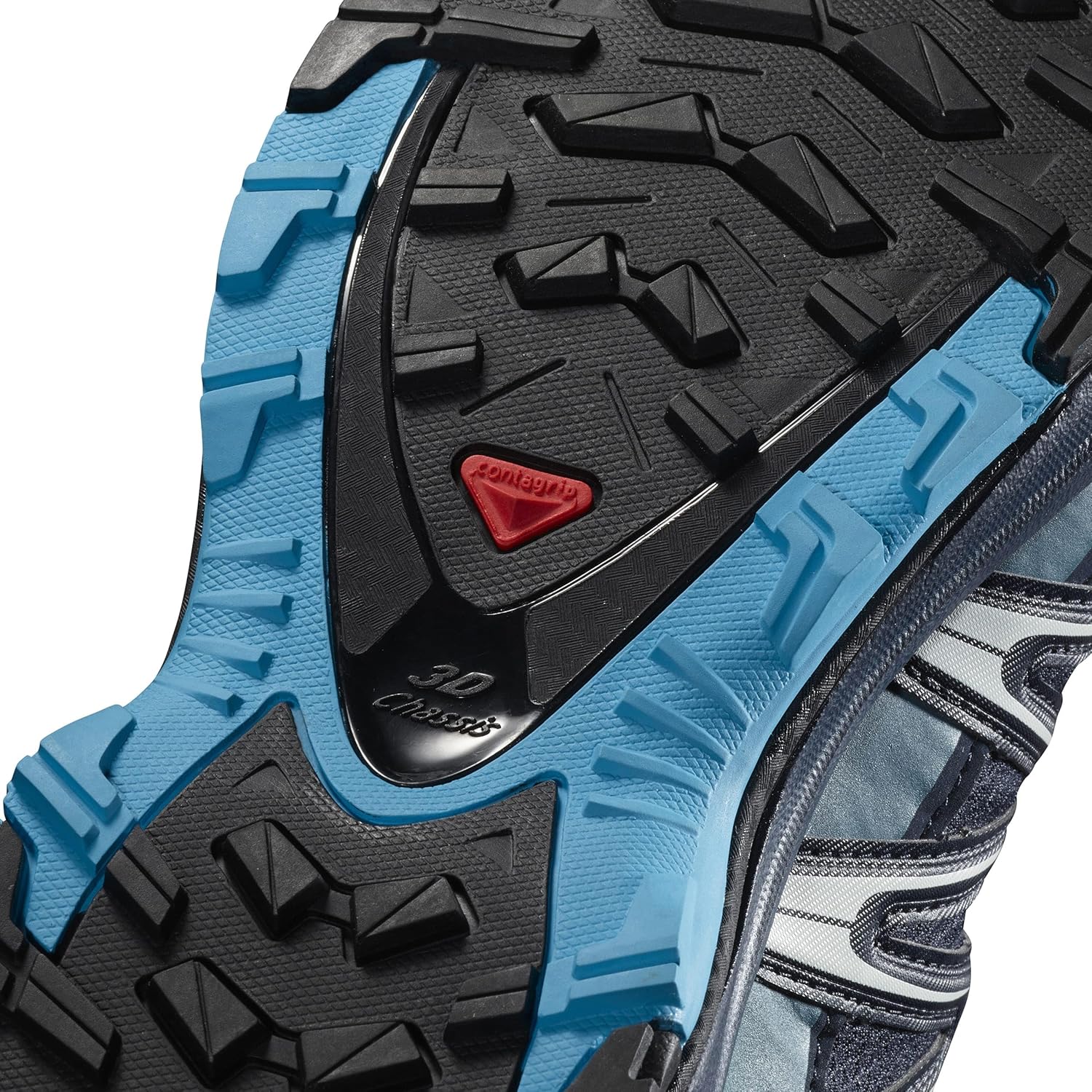 Salomon XA Pro 3D GTX Chaussures de randonnée, Homme 42 EU Navy Blazer Hawaiian Ocean Dawn Blue