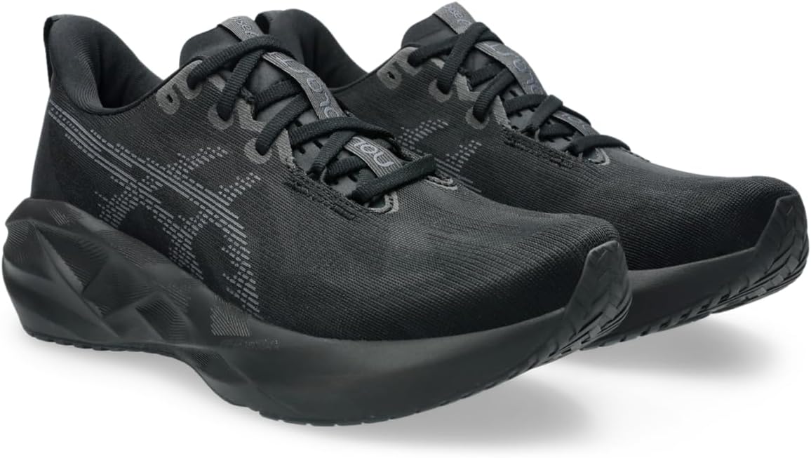 ASICS Men's Novablast 5 BasketHomme 44.5 EU Noir Gris Porteur