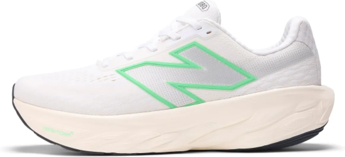New Balance Fresh Foam X 1080 V13 Running Shoe Chaussure de courseHomme 43 EU Large Nb 103 Blanc Feuille de Citron Vert Angora