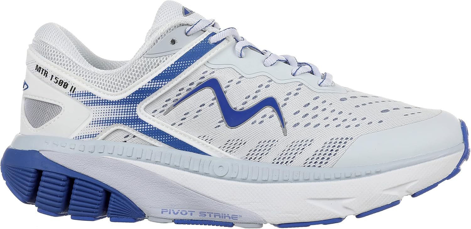 MTR-1500 II Lace UP Chaussures de Course pour Hommes 42.5 EU White Blue
