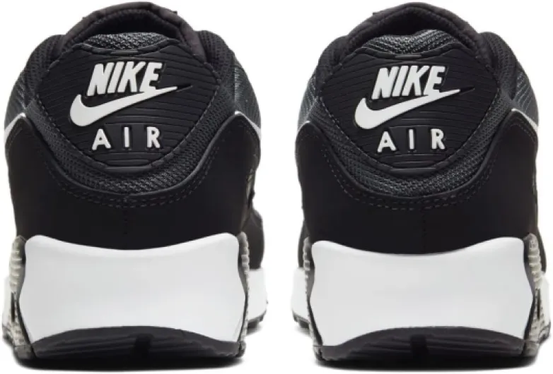 Nike Air Max 90, Chaussure de Course Homme 42.5 EU Iron Grey White Dk Smoke Grey Black