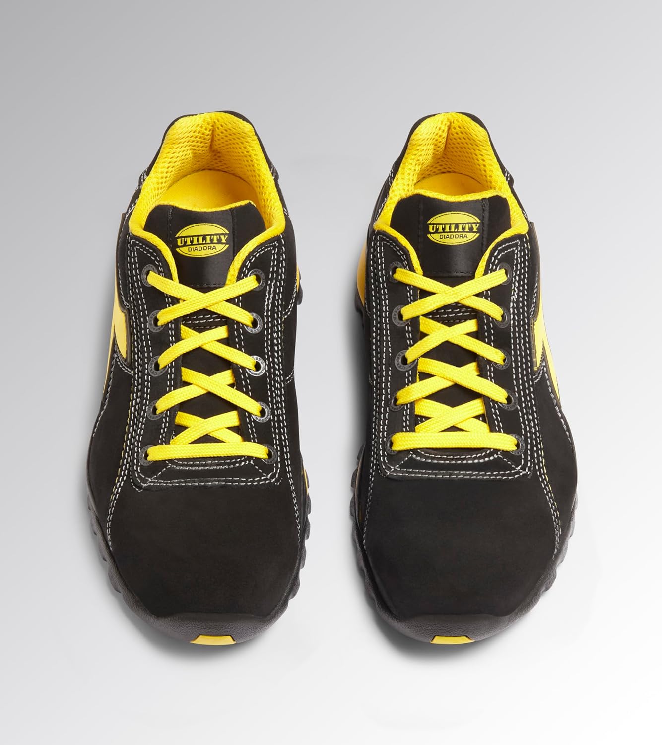 Utility Diadora Glove Low S1p HRO SRA, Chaussures de sécurité Mixte Adulte 41 EU Noir Nero