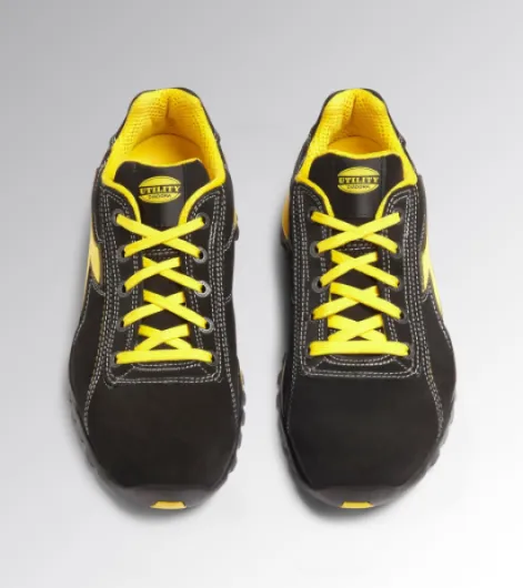 Utility Diadora Glove Low S1p HRO SRA, Chaussures de sécurité Mixte Adulte 41 EU Noir Nero