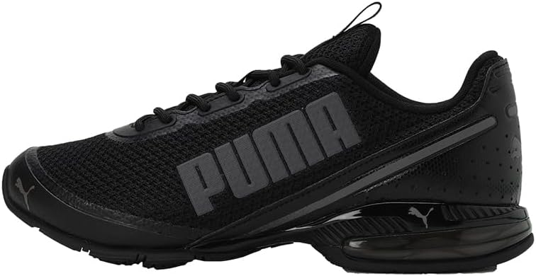 Hombres Cell Divide Chaussures de Course, Noir/Feuille métallique argentée, 39 EU 41 EU Multicolore