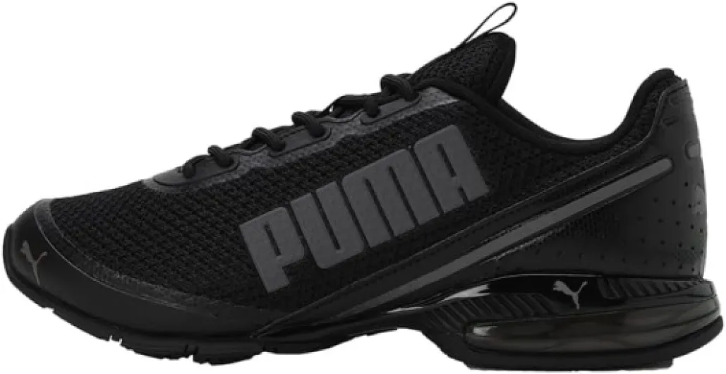 Hombres Cell Divide Chaussures de Course, Noir/Feuille métallique argentée, 39 EU 41 EU Multicolore