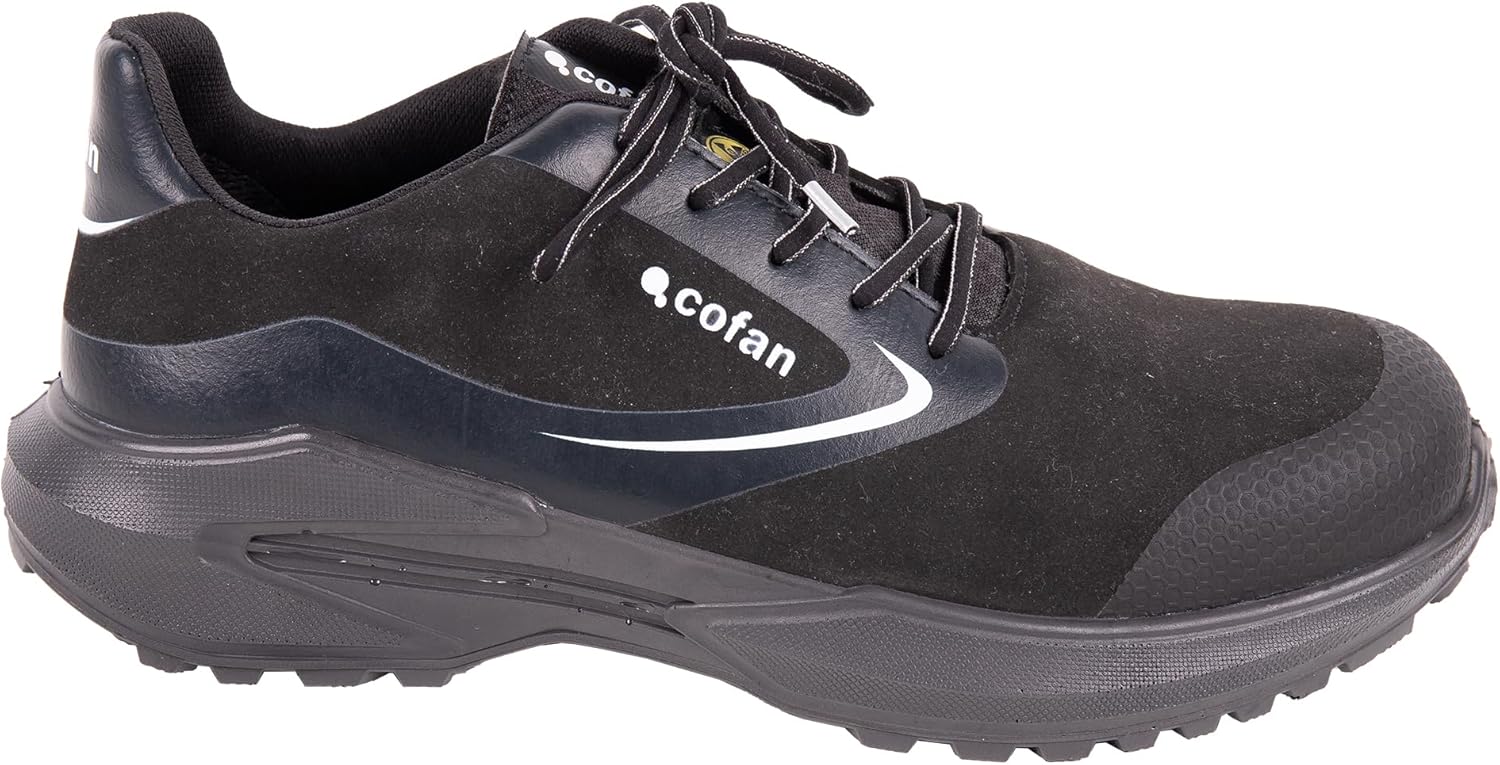 COFAN Chaussures de Sport - Sécurité S-3 - Modèle Wings - Ultra Léger - Disponible en Plusieurs Tailles - Design Moderne 36 EU