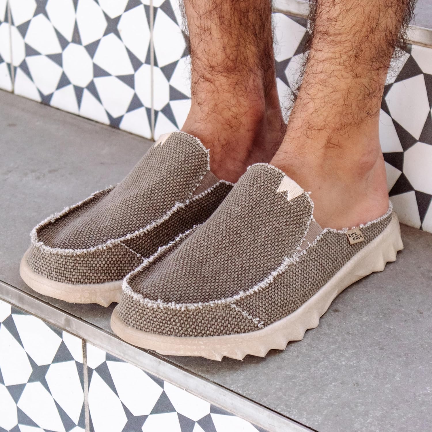 Chaise Classic - Chaussures pour Hommes - Mocassins pour Hommes en Ultraléger Slip on - Mocassins pour Hommes - Chaussures Casual - Chaussure ete Homme 46 EU Bruno Brown