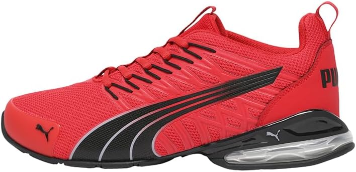 Voltaic Evo Cross Trainer pour Homme, Noir/Rouge pour Tous Les Temps 41 EU For All Time Red Black