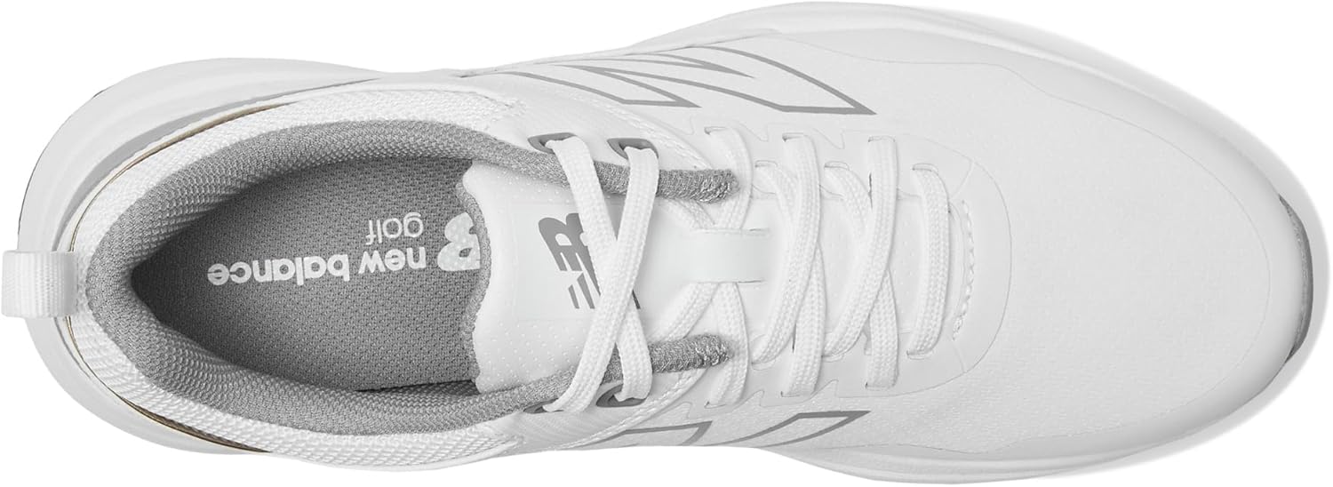 New Balance Femme Women's Brighton V2 Chaussure de Golf 37 EU Blanc Gris