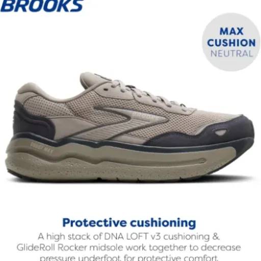 Test Brooks Ghost Max Leather : des baskets très confort pour marcher longtemps, mais pas données