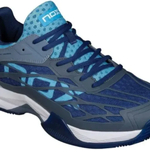 Test NOX At10 Lux Calatluxstbb Blue : des pompes de padel sérieuses pour jouer souvent