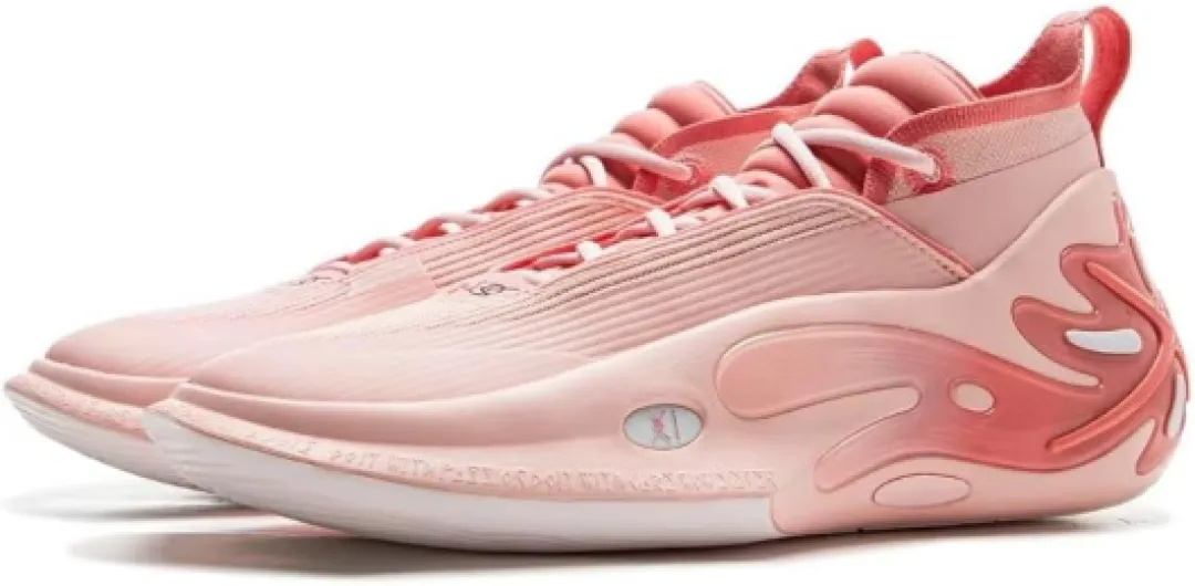 LI-NING Way of Wade Chaussures de basket-ball pour homme avec doublure antidérapante professionnelle absorbant les chocs ABAS083 ABAU049 ABAS075 Rose Clair 41 EU
