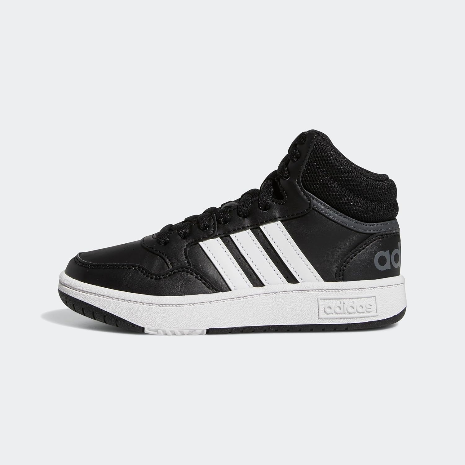 Adidas Kids' Chaussure Hoops Mid 40 EU Core Black Cloud White Grey Six