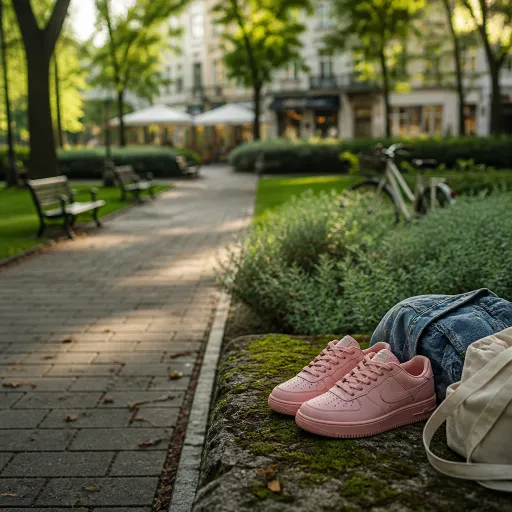 Comment porter la nike air force one rose avec style au quotidien
